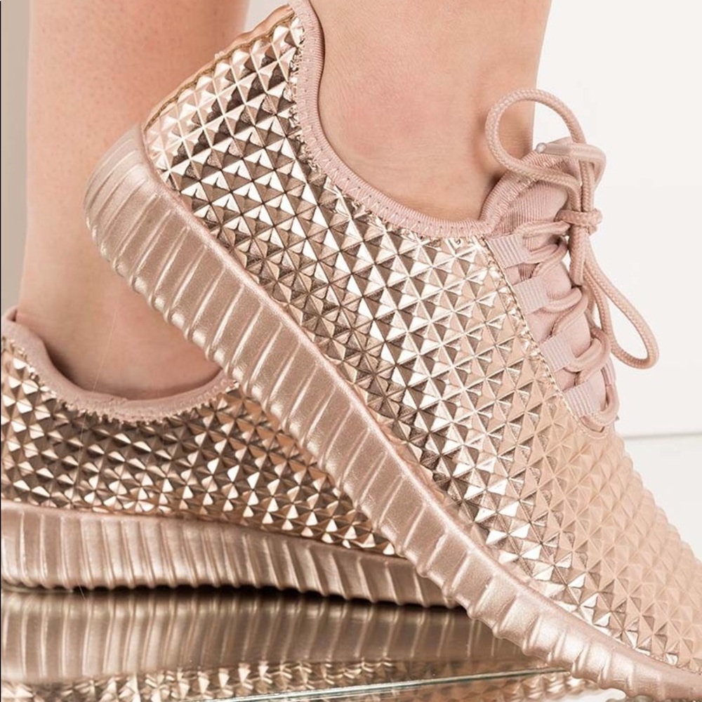 Rose gold shoes/sneakers